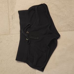 Express Black Shorts